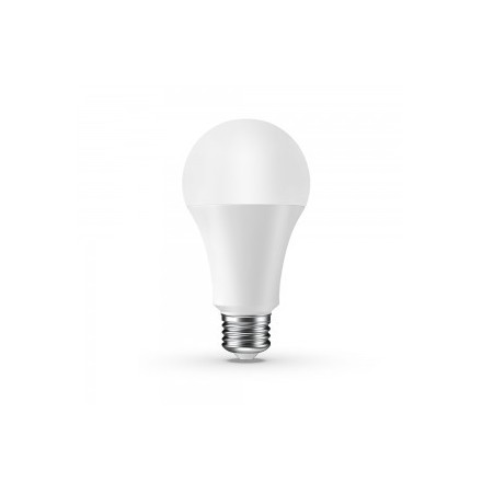 9W LED lemputė V-TAC, E27, A60, plastikas, RGB+6000K (šaltai balta), suderinama su AMAZON alexa ir GOOGLE home