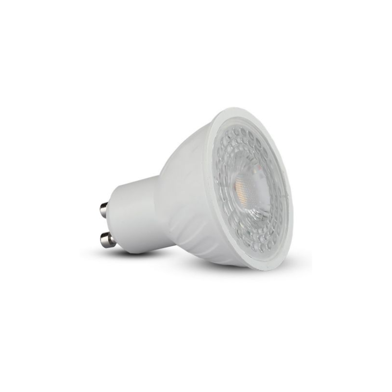 6,5W lemputė SAMSUNG, GU10, 3000K. Plastikinė, su šviesą išsklaidančiu dangteliu