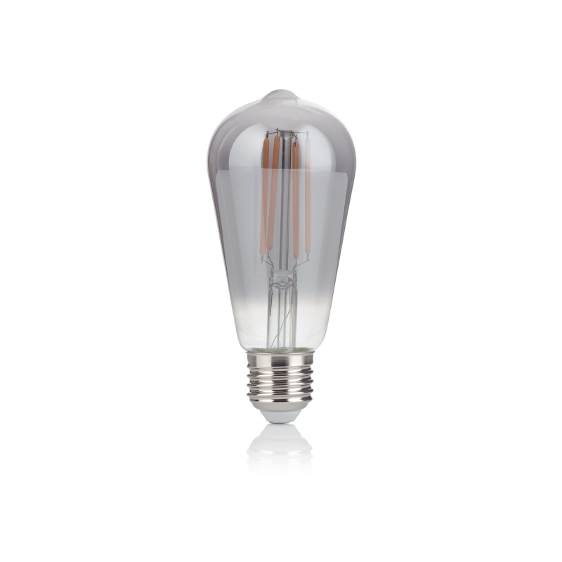 4W led bulb LAMPADINE E27, 2200K, copper