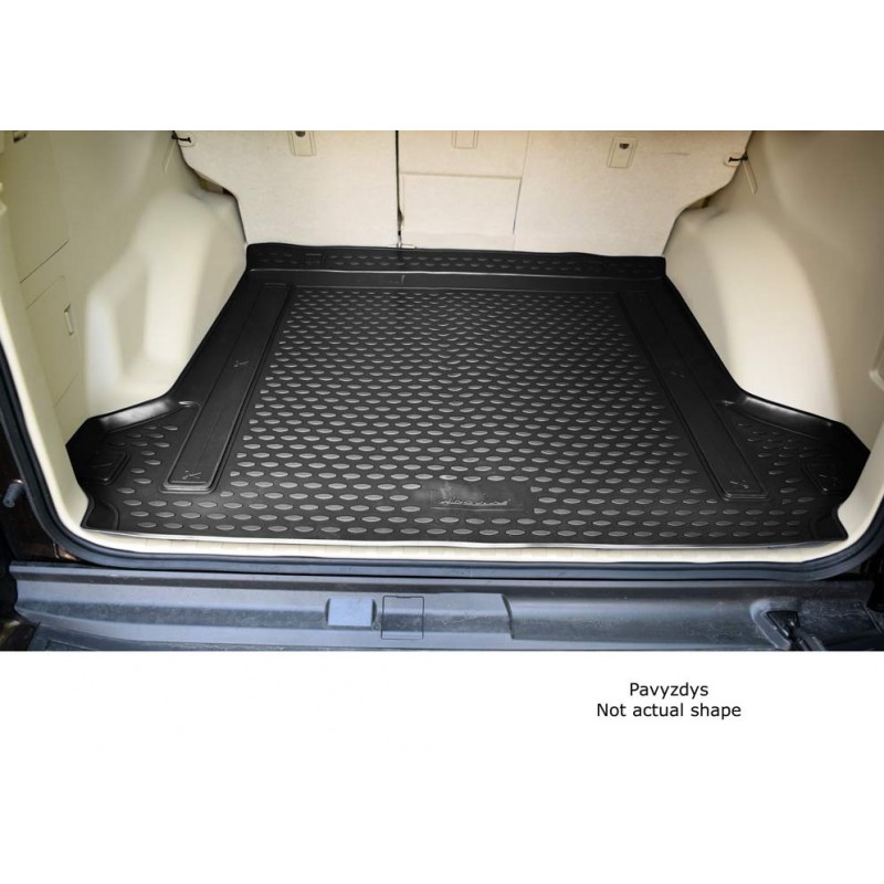 Guminis bagažinės kilimėlis MINI Countryman F60 2017 iki dabar (upper boot) ,black /N43006