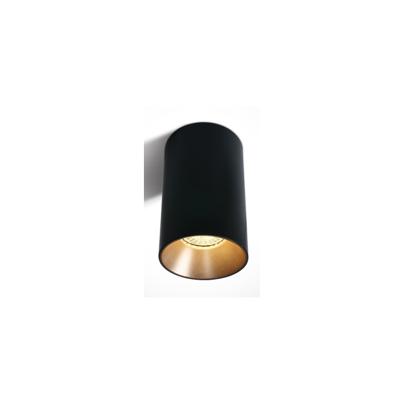 Paviršinis šviestuvas CHILL OUT, GU10, juodas. Reflektorius komplektuojamas atskirai.