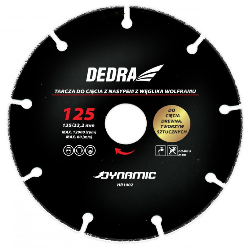 Pjovimo diskas Dedra HR1006 230 mm / 222 mm