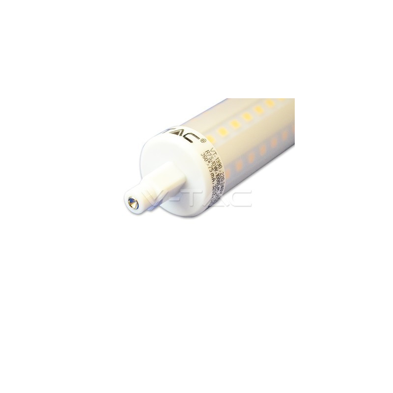 10W LED lemputė V-TAC R7S, (3000K) šiltai balta